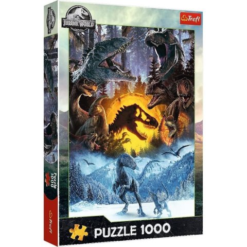 Trefl Trefl: Puzzle 1000el. - W świecie Parku Jurajskiego