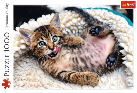 Trefl Trefl | Puzzle 1000el. | Wesoły Kotek