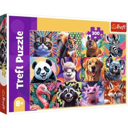 Trefl Trefl: Puzzle 300el. - Zabawne portrety zwierząt