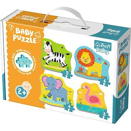 Trefl Trefl | Puzzle Baby Classic | Zwierzątka na safari