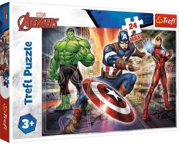 Trefl Trefl | W świecie Avengersów | Puzzle maxi 24el.