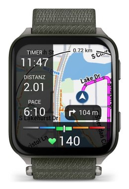 Zegarek sportowy Garmin Venu X1 AMOLED 51mm Moss/Zielony