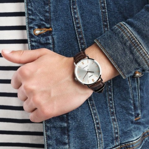 Casio ZEGAREK MĘSKI CASIO MTP-VT01L-7B2 (zd165b) + BOX