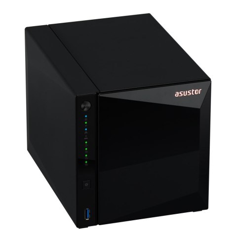 NAS Asustor AS3304T v2; Tower; 4x (3.5" SATA HDD/ 2.5" SSD); Realtek RTD1619B, 2GB DDR4, 1x 2.5GbE, 3x USB 3.2