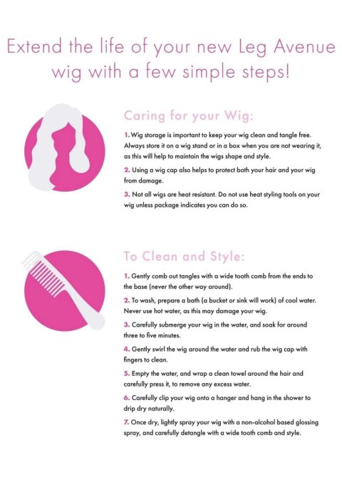 SCALA Bangin' long straight wig Black