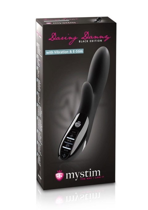 SCALA Daring Danny eStim Vibrator Black