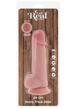 SCALA Deluxe Dual Density Thick Dildo TPE 20 cm