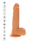 SCALA Rotating Beads Vibrating Dildo Light skin tone