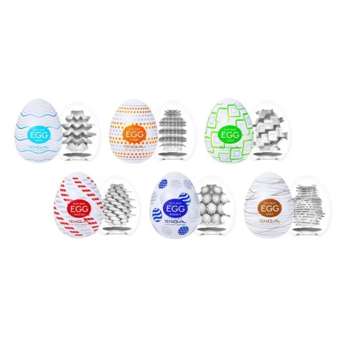 Zestaw 3 masturbatorów Egg Standard 3 Pack 1 Tenga