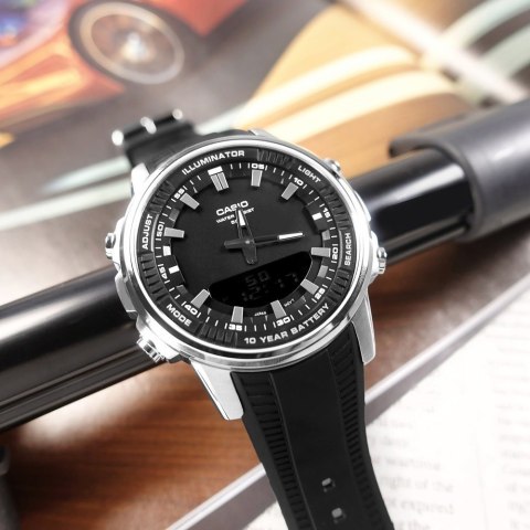 Casio ZEGAREK MĘSKI CASIO AMW-880-1A + BOX