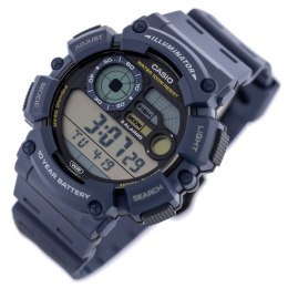 Casio ZEGAREK MĘSKI CASIO Digital Moonphase WS-1500H-2AVEF + BOX