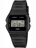 Casio ZEGAREK MĘSKI CASIO F-91WB-1ADF + BOX