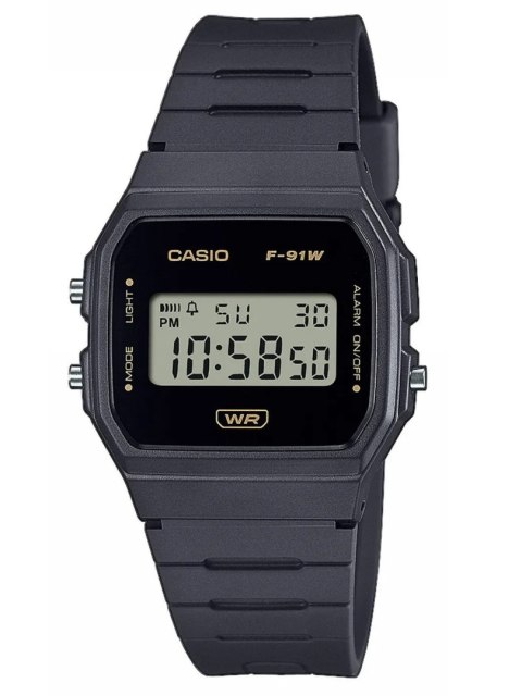 Casio ZEGAREK MĘSKI CASIO F-91WB-8A + BOX