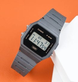 Casio ZEGAREK MĘSKI CASIO F-91WB-8A + BOX