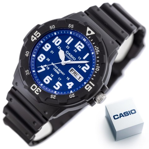 Casio ZEGAREK MĘSKI CASIO MRW-200H-2B2 (zd147d) + BOX