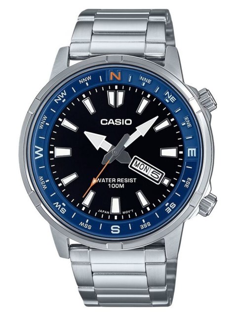 Casio ZEGAREK MĘSKI CASIO MTD-130D-1A2 + BOX
