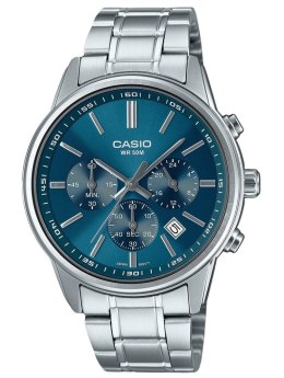 Casio ZEGAREK MĘSKI CASIO MTP-E515D-2A1 (zd265b) + BOX
