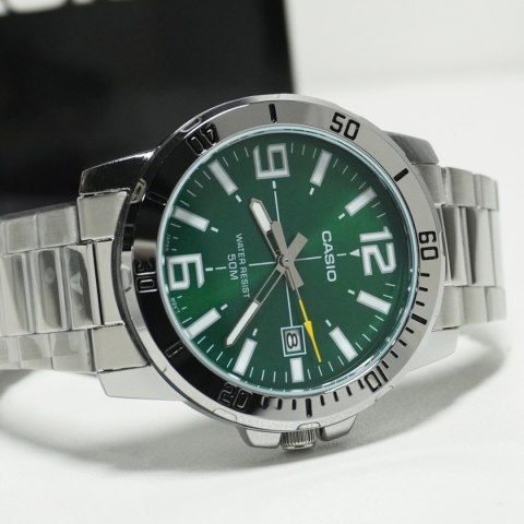 Casio ZEGAREK MĘSKI CASIO MTP-VD01D-3B + BOX