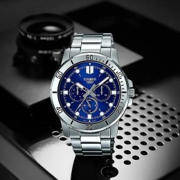 Casio ZEGAREK MĘSKI CASIO MTP-VD300D-2E (zd268b) + BOX