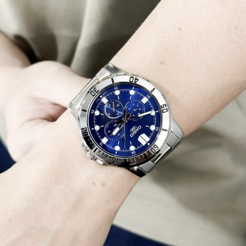 Casio ZEGAREK MĘSKI CASIO MTP-VD300D-2E (zd268b) + BOX