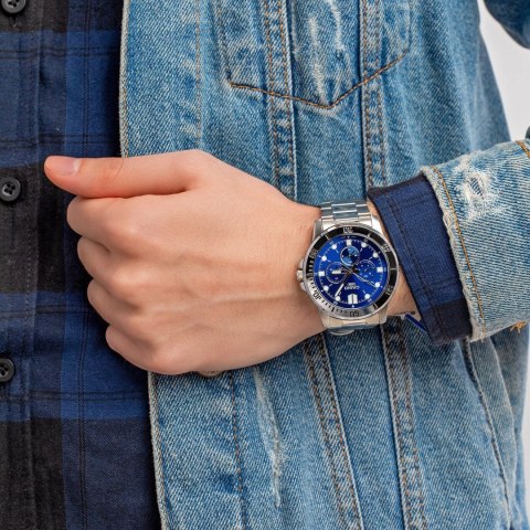 Casio ZEGAREK MĘSKI CASIO MTP-VD300D-2E (zd268b) + BOX