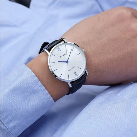 Casio ZEGAREK MĘSKI CASIO MTP-VT01L-7B1 + BOX