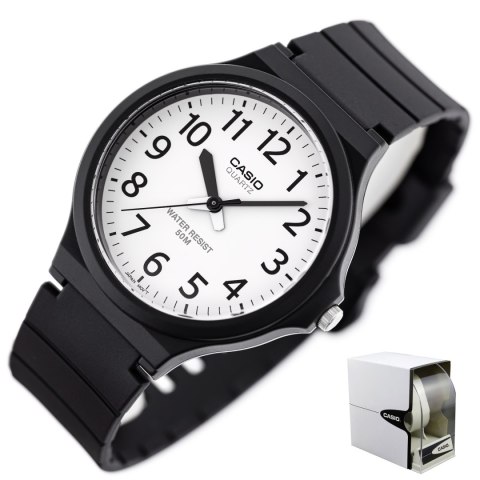 Casio ZEGAREK MĘSKI CASIO MW-240-7B (zd166g) - KLASYKA + BOX
