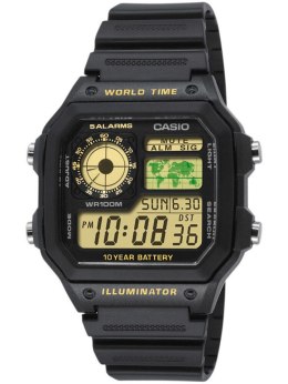 Casio ZEGAREK MĘSKI CASIO Sports AE-1200WH-1B + BOX (zd146c)