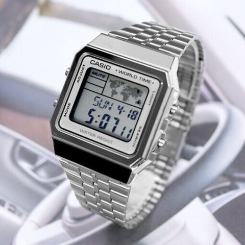 Casio ZEGAREK MĘSKI CASIO VINTAGE A500WA-1 (zd158a) + BOX