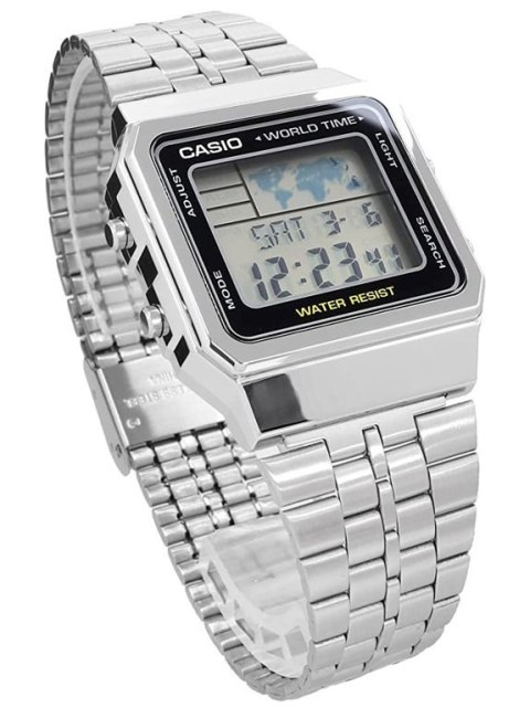 Casio ZEGAREK MĘSKI CASIO VINTAGE A500WA-1 (zd158a) + BOX