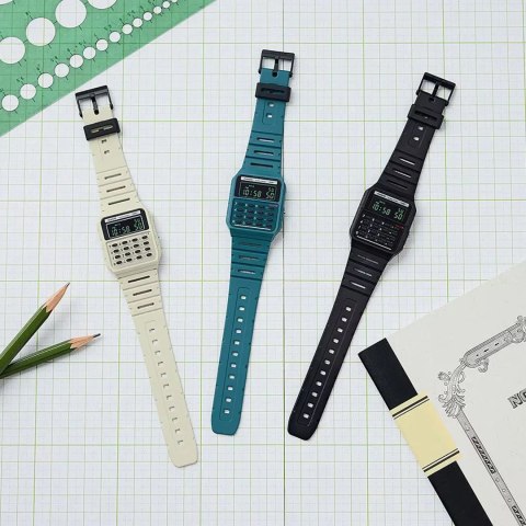 Casio ZEGAREK MĘSKI CASIO VINTAGE CA-53WB-1B + BOX