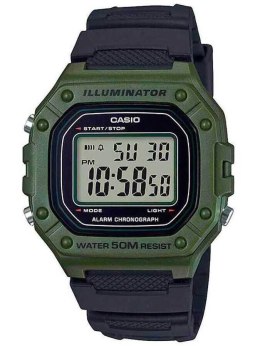 Casio ZEGAREK MĘSKI CASIO W-218H-3A + BOX