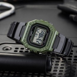 Casio ZEGAREK MĘSKI CASIO W-218H-3A + BOX