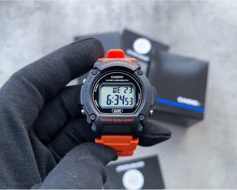 Casio ZEGAREK MĘSKI CASIO W-219H-4A + BOX