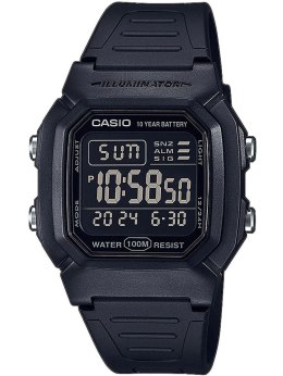 Casio ZEGAREK MĘSKI CASIO W-800H-1BVES KLASYKA + BOX