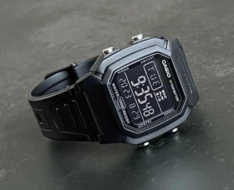 Casio ZEGAREK MĘSKI CASIO W-800H-1BVES KLASYKA + BOX