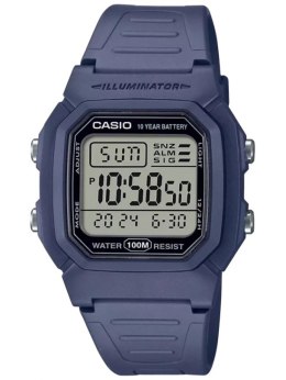 Casio ZEGAREK MĘSKI CASIO W-800H-2A (zd100c) - KLASYKA + BOX