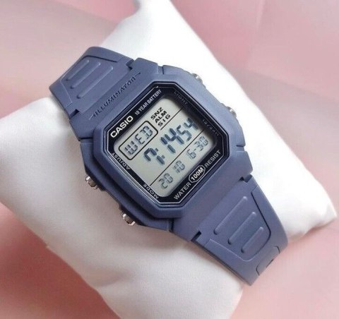 Casio ZEGAREK MĘSKI CASIO W-800H-2A (zd100c) - KLASYKA + BOX