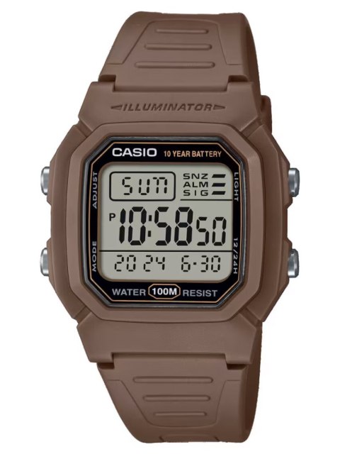 Casio ZEGAREK MĘSKI CASIO W-800H-5A KLASYKA + BOX