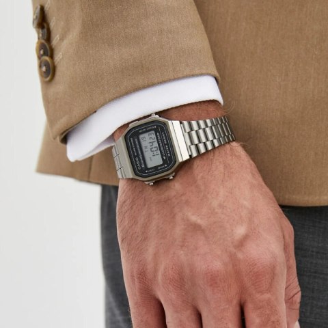 Casio ZEGAREK UNISEX CASIO A168WGG-1A (zd088e) - KLASYKA + BOX