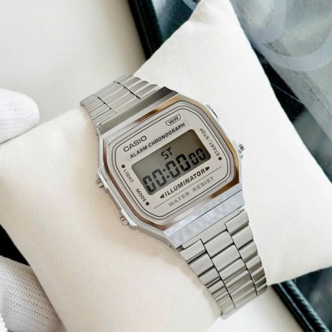 Casio ZEGAREK UNISEX CASIO Retro Vintage A168WA-8A + BOX (zd088g)