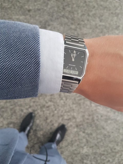 Casio ZEGAREK UNISEX CASIO VINTAGE Youth AQ-230A-1DMQYES + BOX