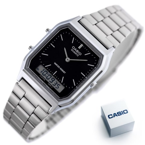 Casio ZEGAREK UNISEX CASIO VINTAGE Youth AQ-230A-1DMQYES + BOX