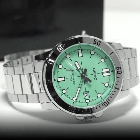 Casio Zegarek Męski Casio MTP-VD01D-3E1 (zd185n) + BOX