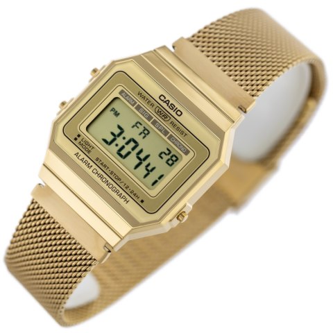 Casio Zegarek Unisex Casio Retro Vintage A700WMG-9A + BOX