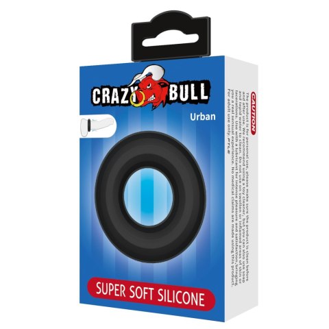 Baile - Boys of Toys Sp. z. o.o. (dystrybutor) Crazy Bull Urban Super Soft Silicone Cock Ring