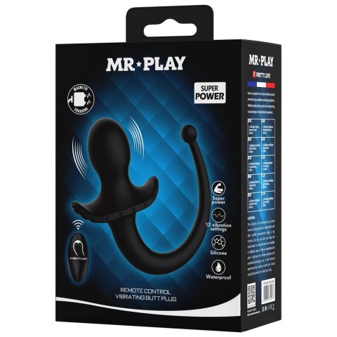 Baile - Boys of Toys Sp. z. o.o. (dystrybutor) Mr. Play Remote Control Vibrating Anal Plug