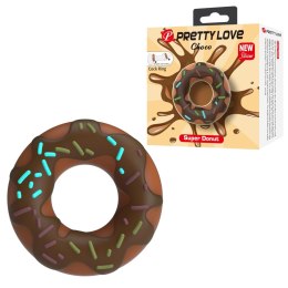 Baile - Boys of Toys Sp. z. o.o. (dystrybutor) Pretty Love Choco Super Donut Silicone Cock Ring