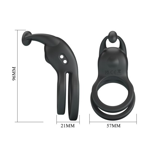 Baile - Boys of Toys Sp. z. o.o. (dystrybutor) Pretty Love Goodwin Vibrating Double Penis Ring