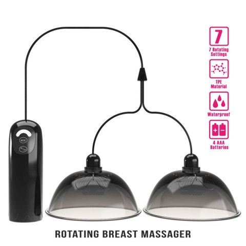 Baile - Boys of Toys Sp. z. o.o. (dystrybutor) Pretty Love Joslyn Rotating Breast Massager - Black